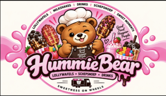 Hummie bear lollywafel en snoep editie